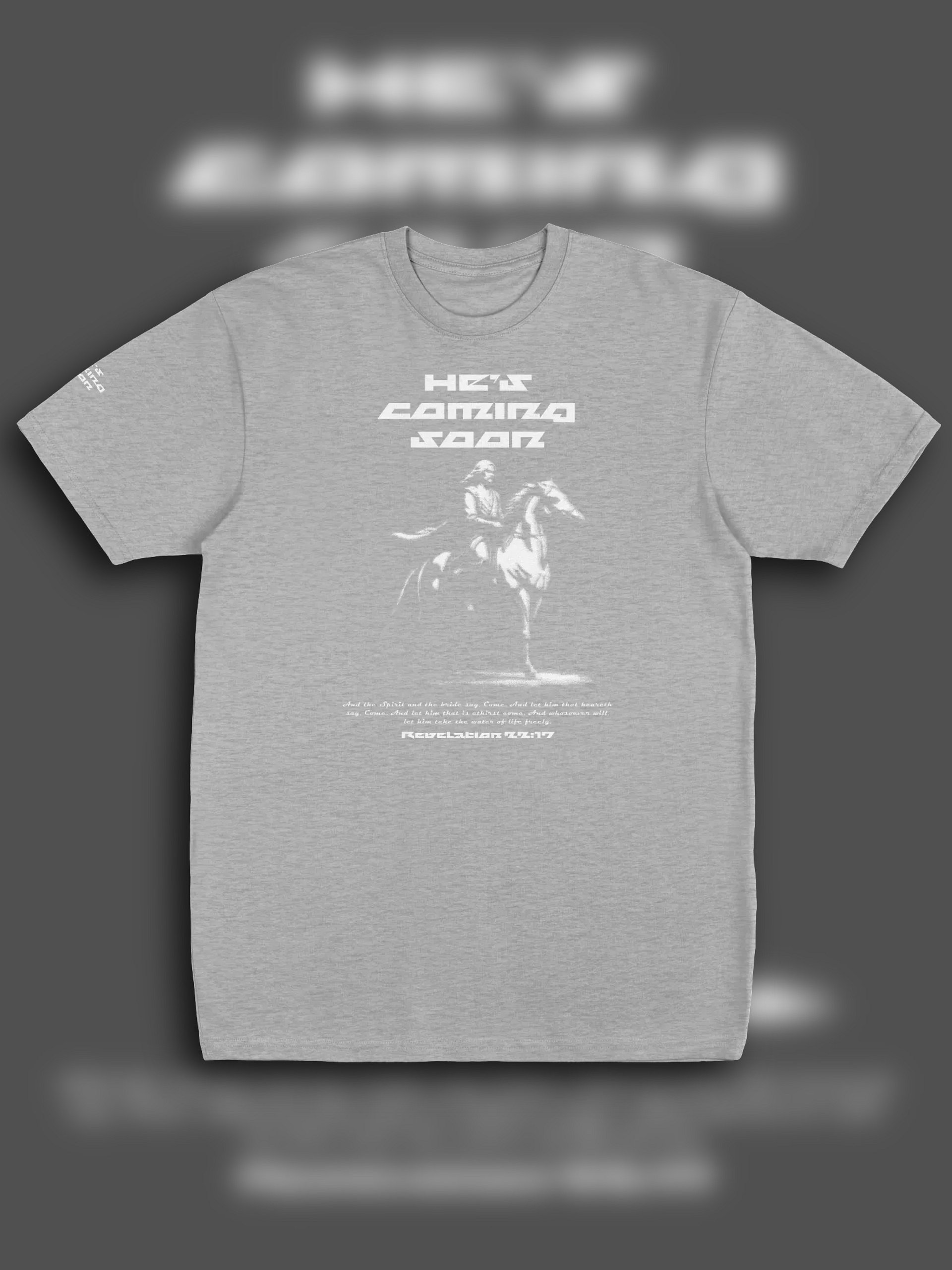 He's Coming Soon Collection - Cotton Heritage Men's Premium Heavyweight Tee product image (6)