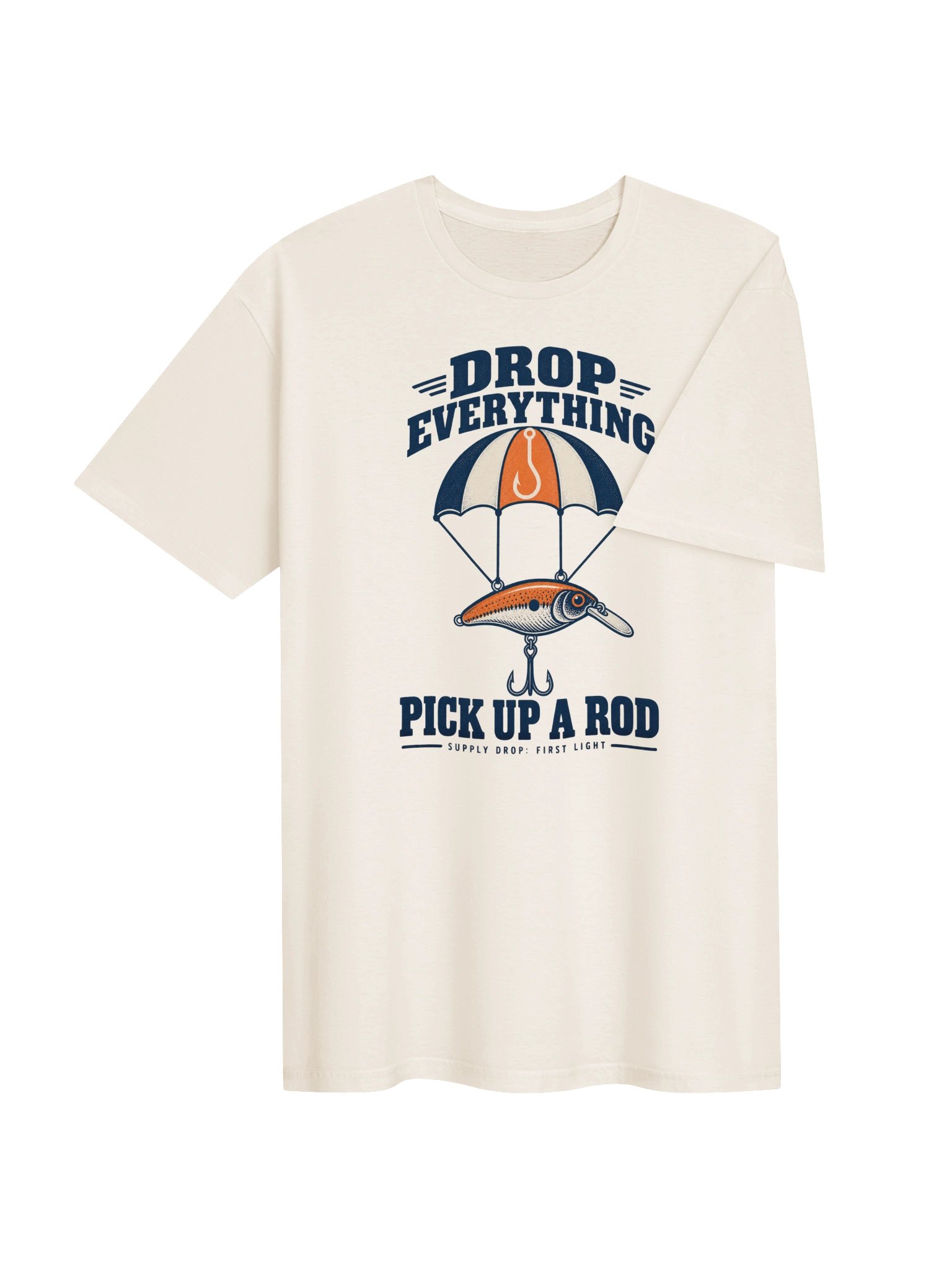 Drop Everything, Pick Up a Rod T-Shirt product image (4)
