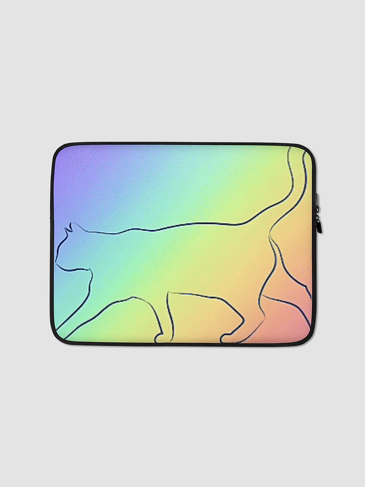 Rainbow Kitty Laptop Sleeve product image (1)