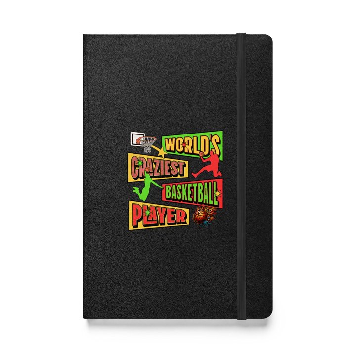 Worlds Craziest Basketball Player Hoops Hardcover Journal product image (1)