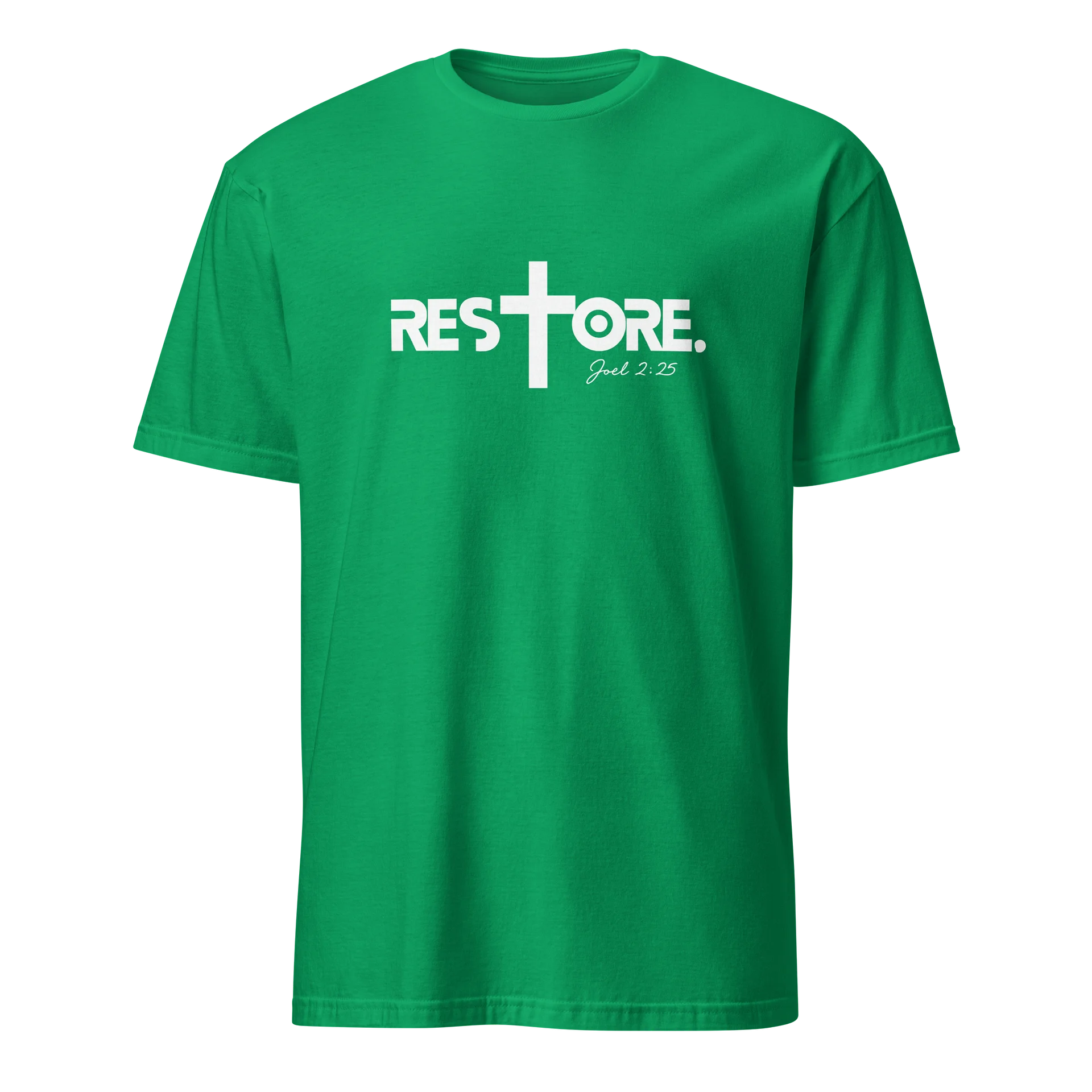 RESTORE™ Cross T-Shirt | Christian Faith Graphic Tee | Inspirational Streetwear product image (1)
