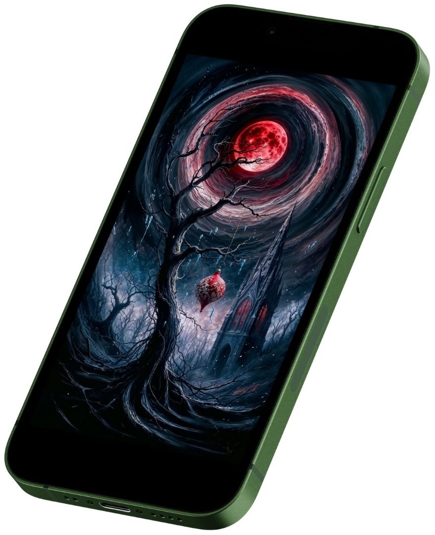 Crimson Gothic Phone Wallpaper product image (2)