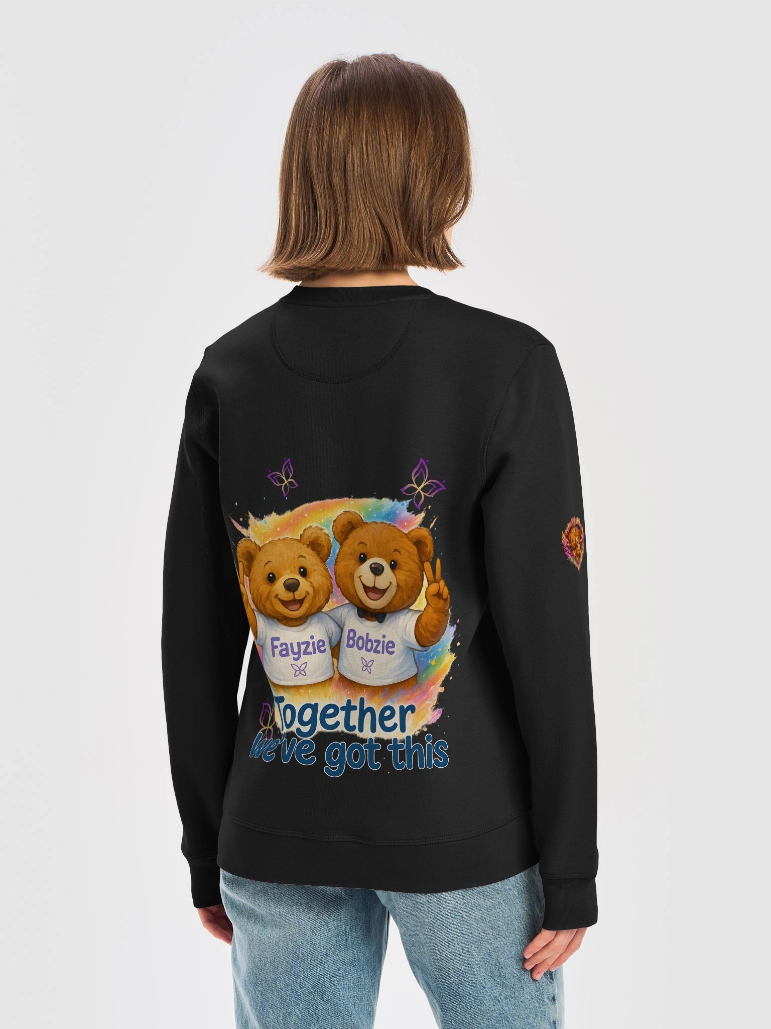 Fayzie & Bobzie — Together We've Got This™ Signature Sweatshirt by FayzieBobs product image (2)