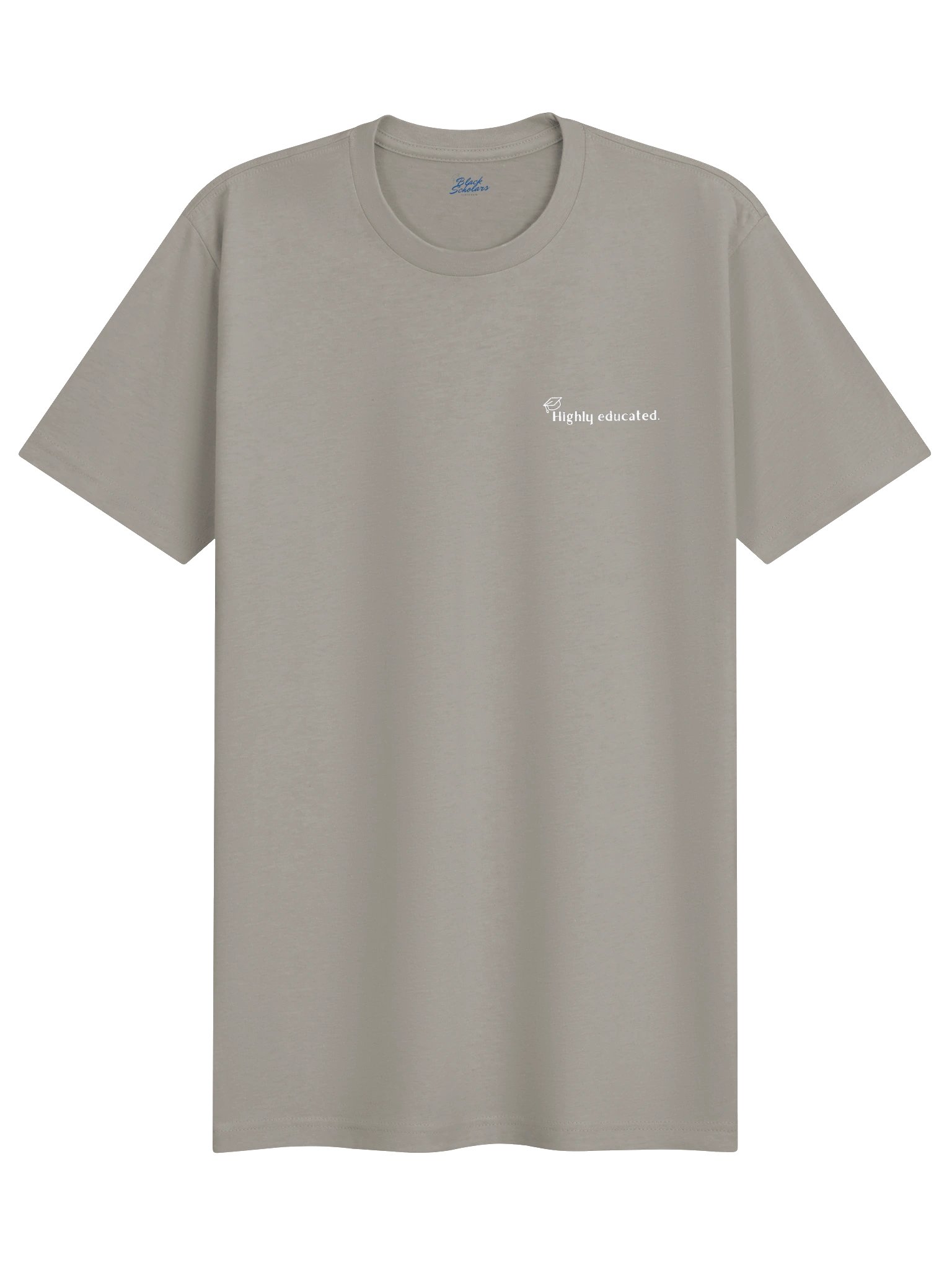 Highly Educated. Embroidered. Tee. product image (5)