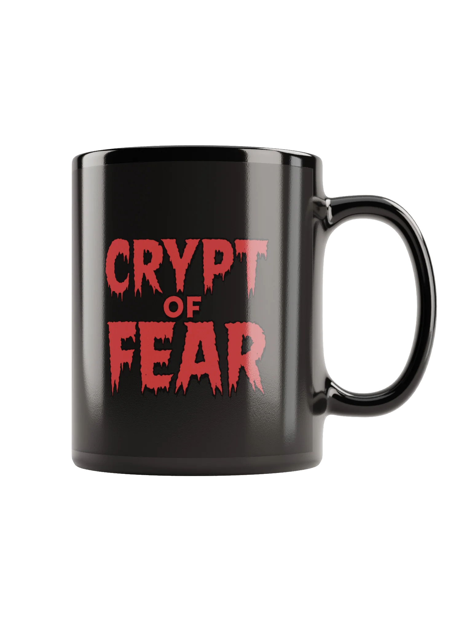 Crypt of Fear Black Glossy Mug product image (1)