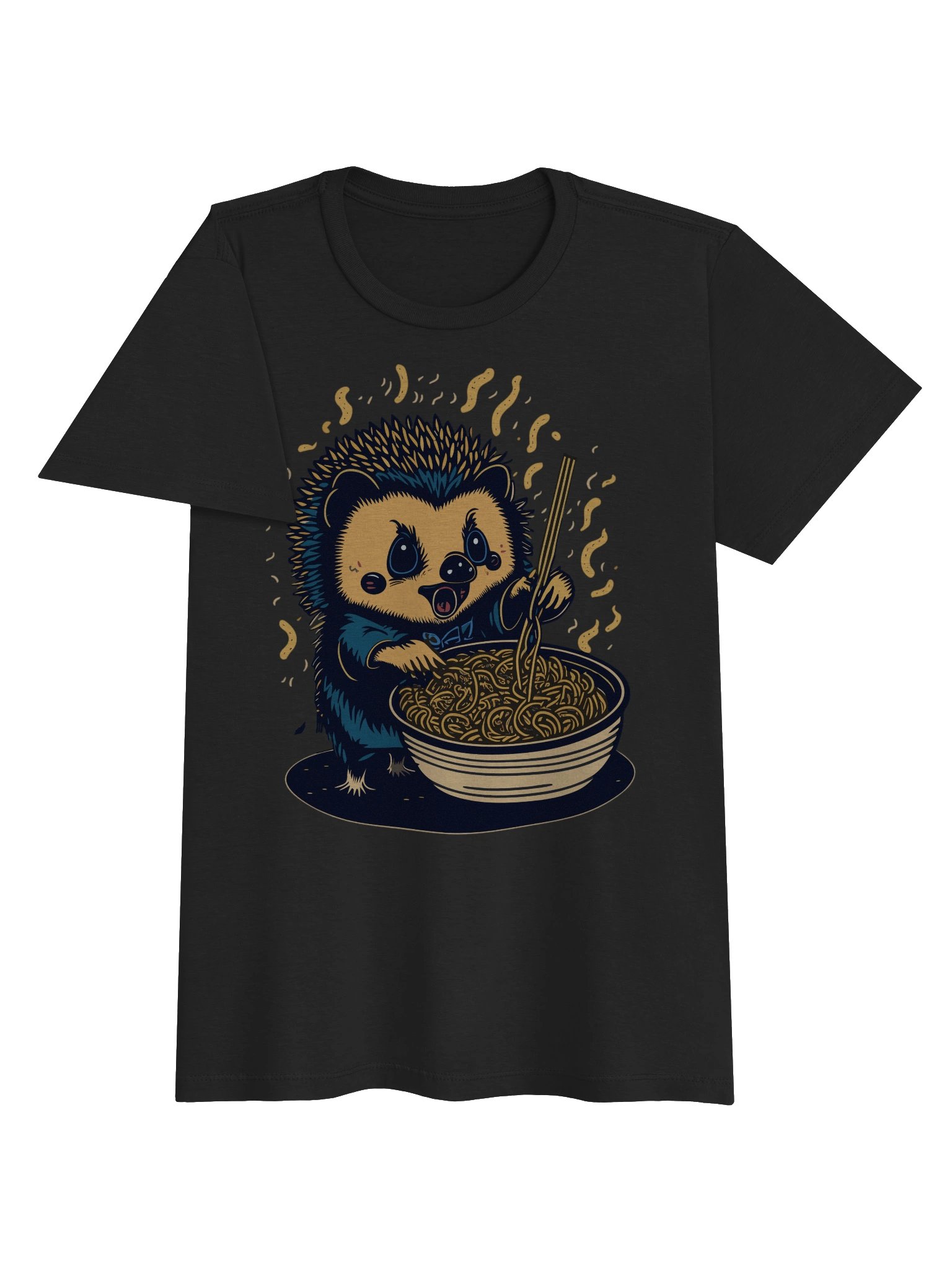 Hedgehog Noodle Feast Women's T-Shirt product image (17)