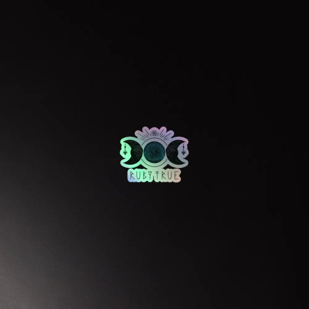 Ruby True Rune Holo Sticker product image (4)