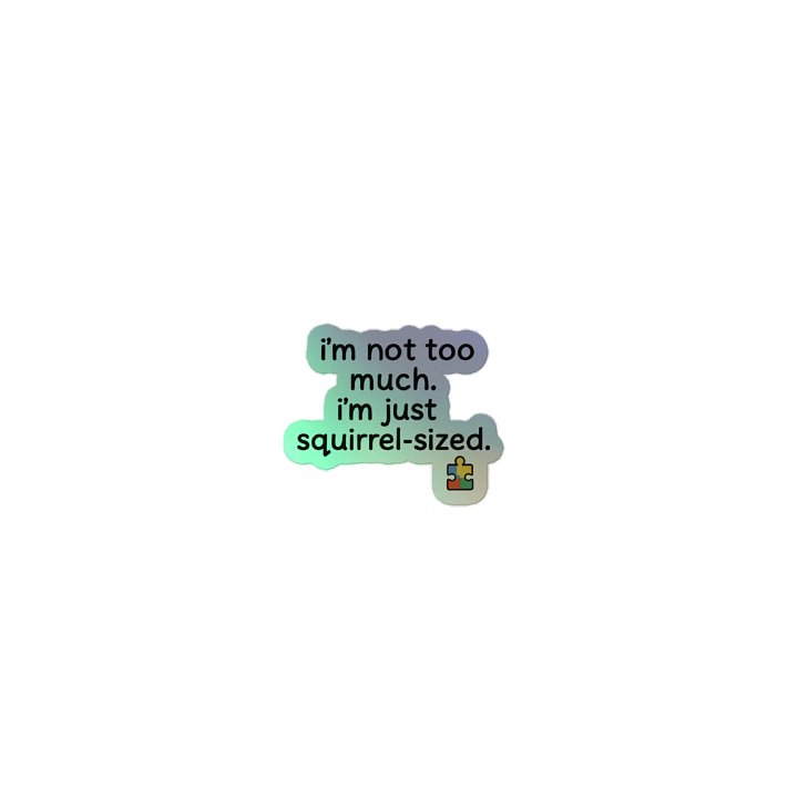 Autism Pride & Affirmation Sticker product image (1)