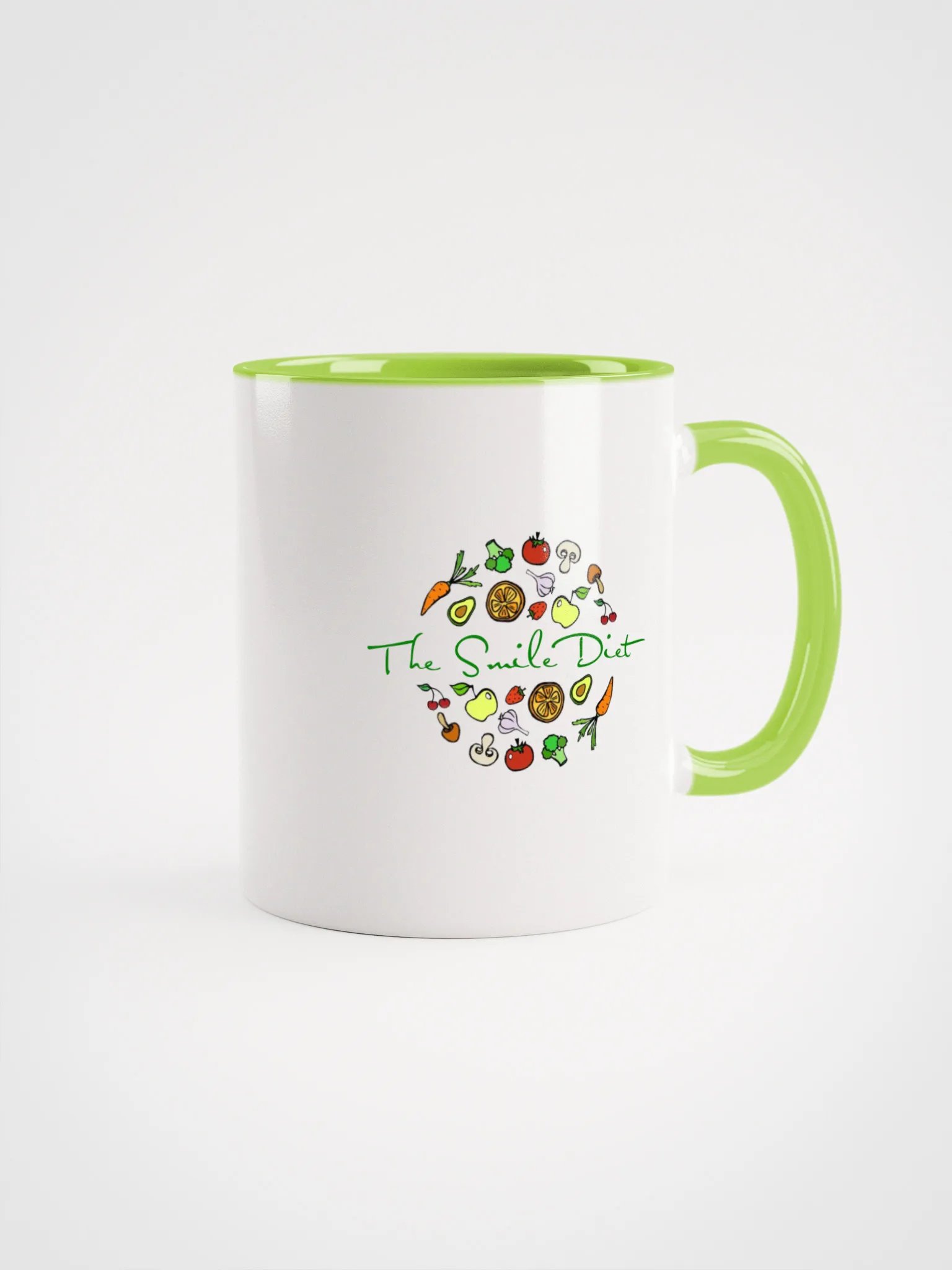 Ceramic Mug with Brilliantly Colored Inside & Handle product image (5)