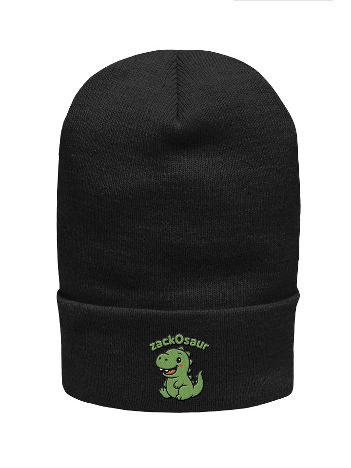 zackOsaur Embroidered Beanie product image (1)
