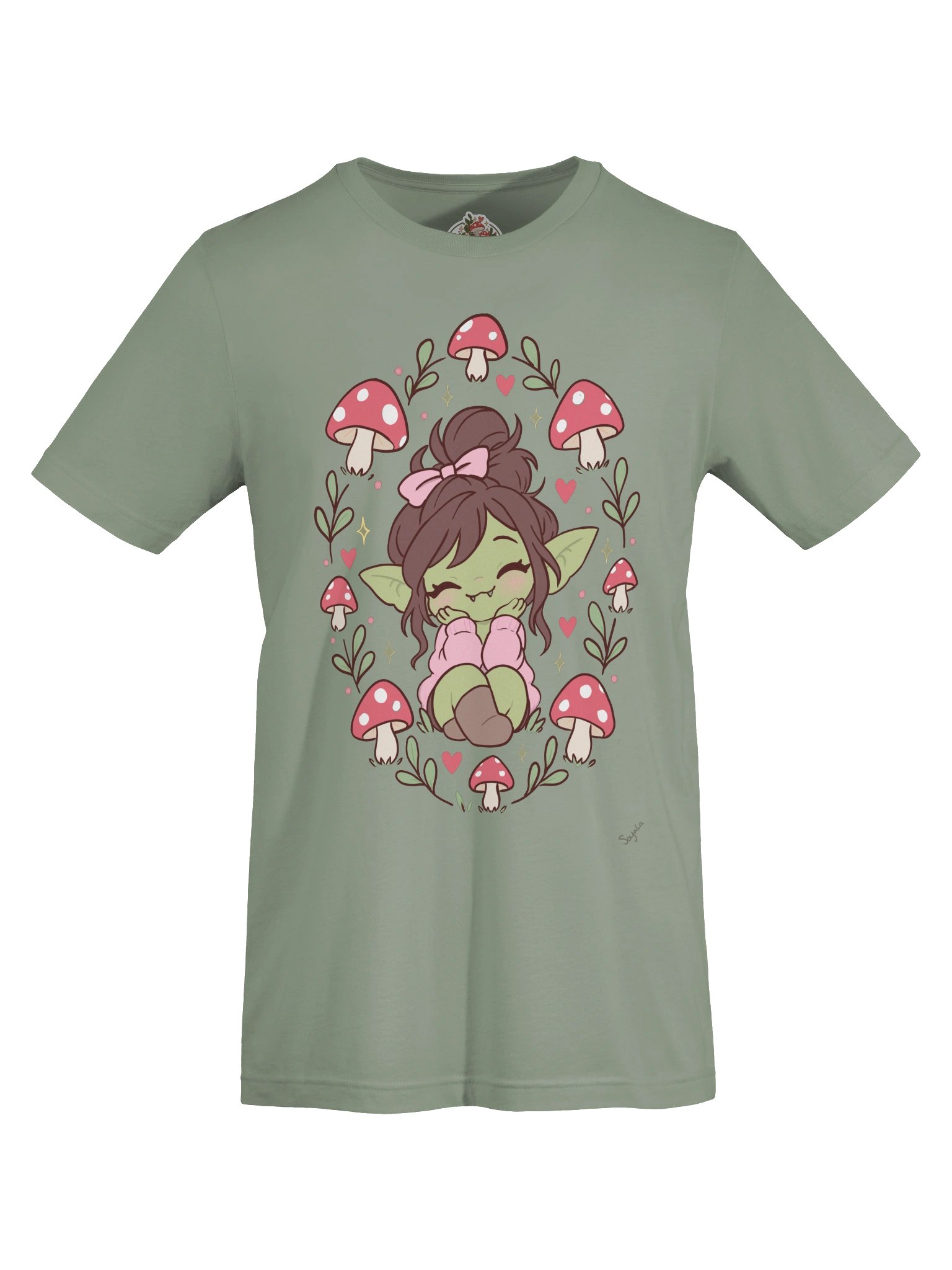 Mushroom Poppy Tee product image (5)