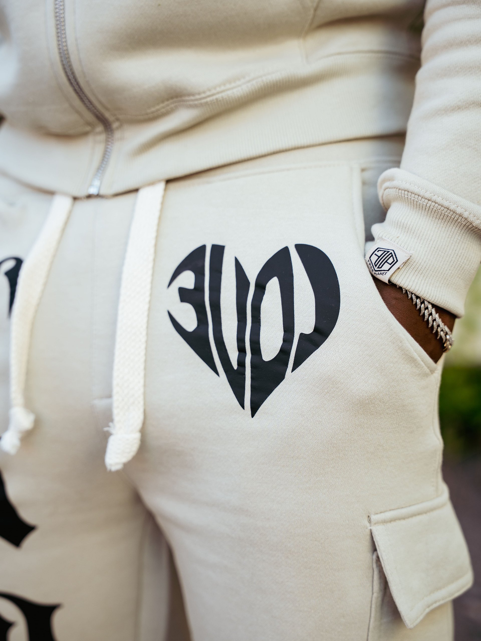 T.A.P Zip up sweat short set product image (4)