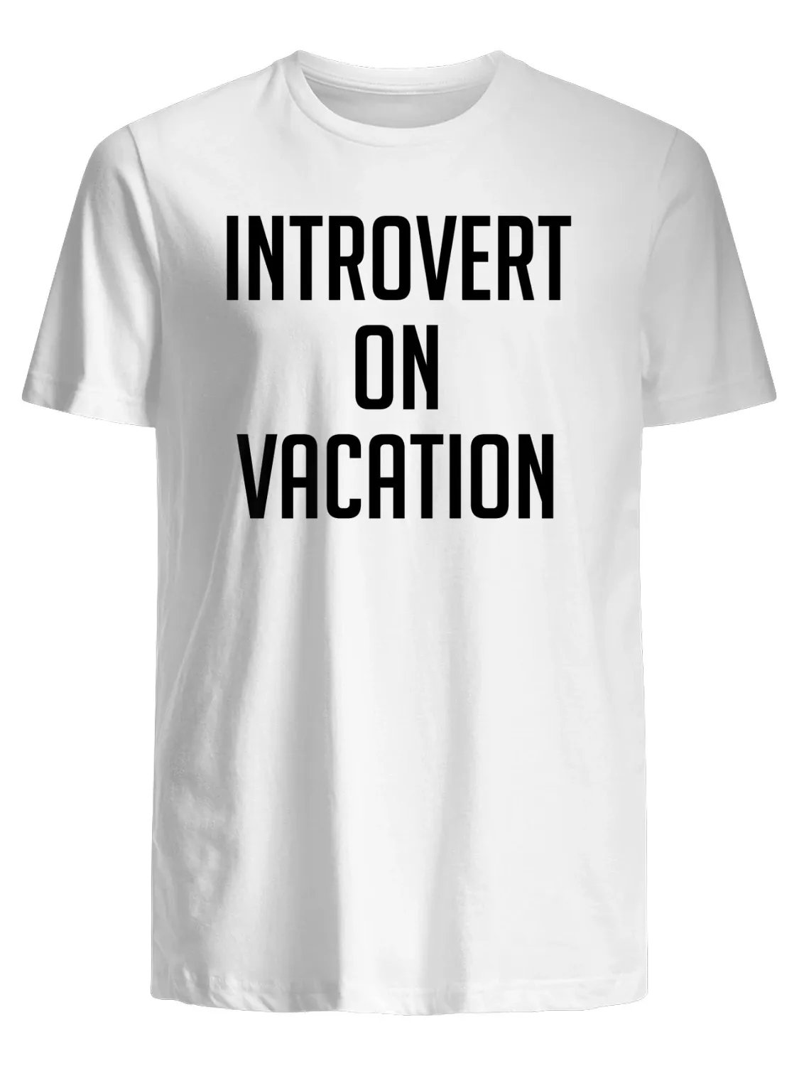 Introvert on Vacation T-Shirt product image (1)