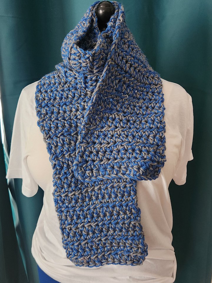 Cloudy Day Scarf (no fringe) product image (1)