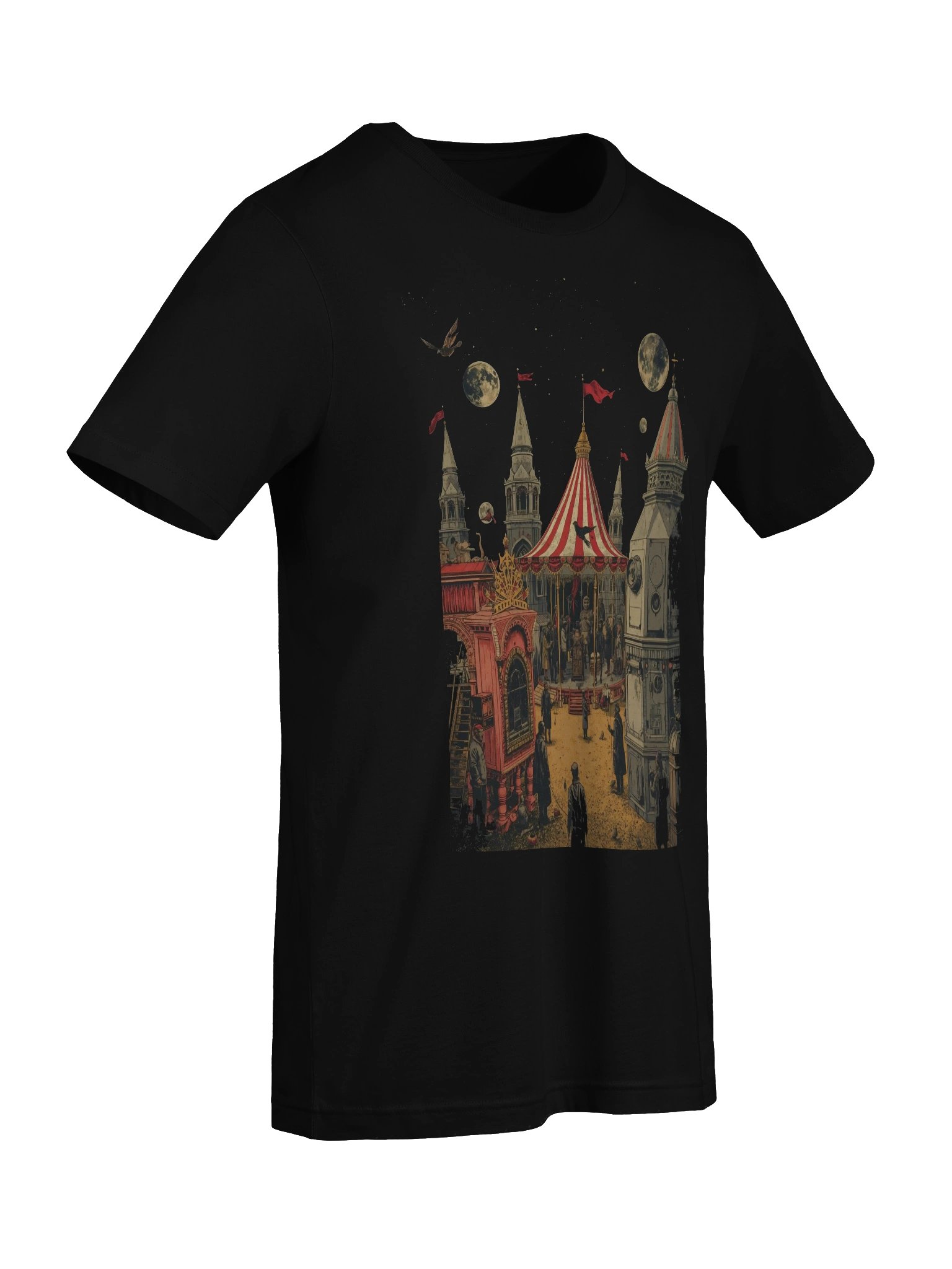 Whimsical Circus Lightweight T-Shirt product image (2)