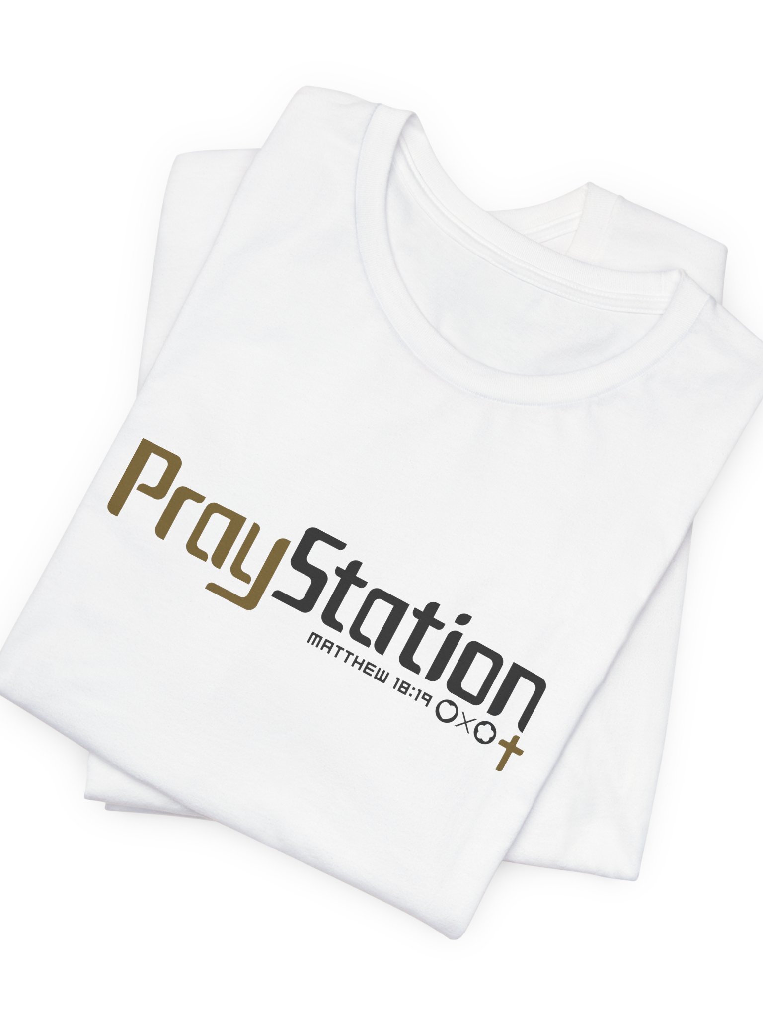 LXA PrayStation Classic Tee | Love X Aloha - Faith Collection | Premium Christian Apparel product image (5)