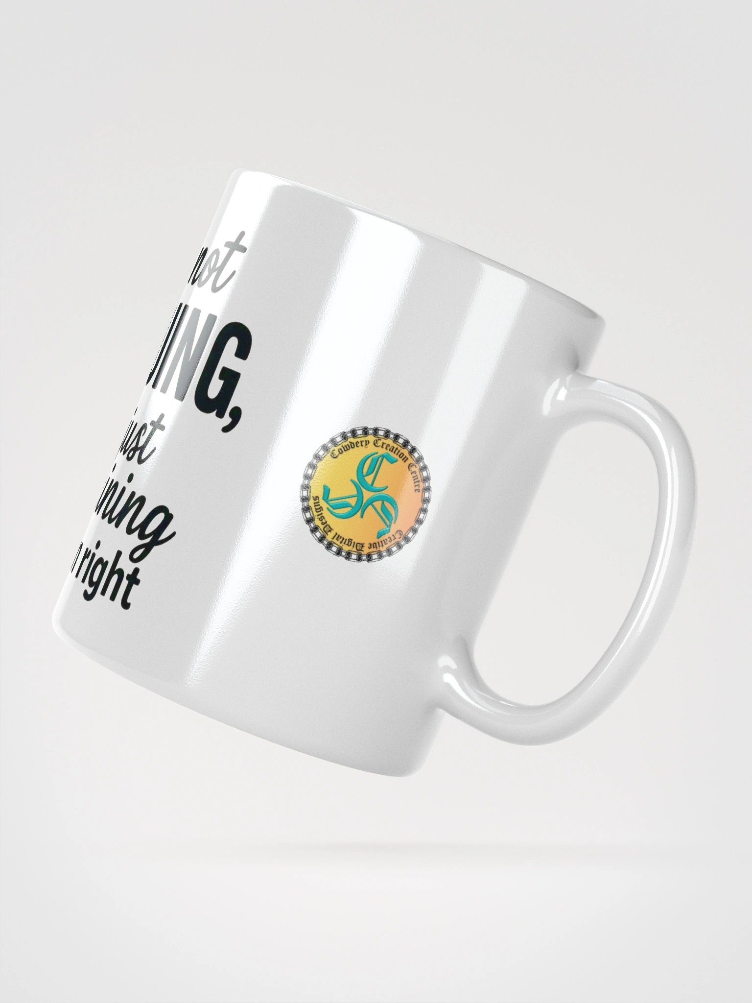 I'm Not Arguing (Male) Glossy White Mug product image (2)