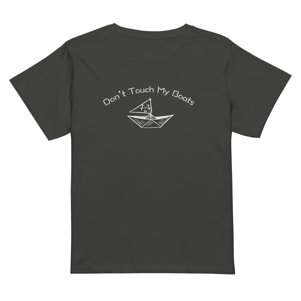 Don't Touch My Boats Women's Tee product image (2)