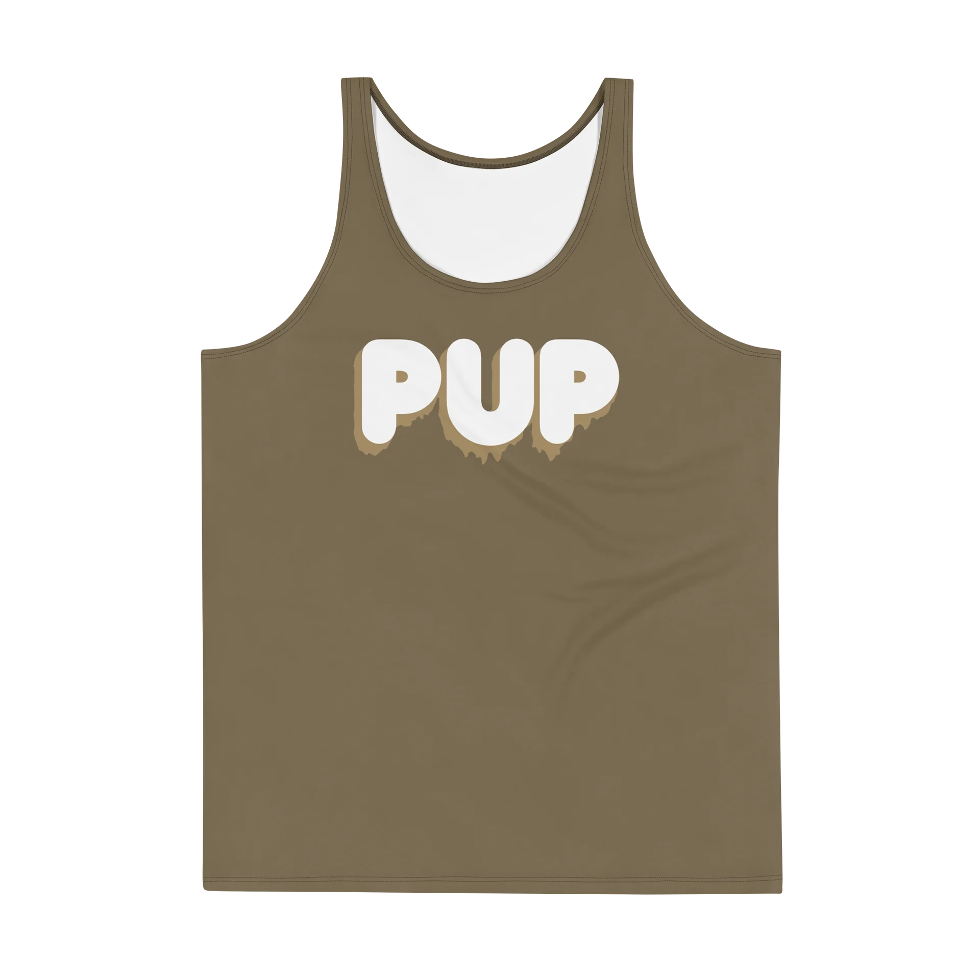 Identity Tank - PUP - Brown / Light Brown / White product image (1)