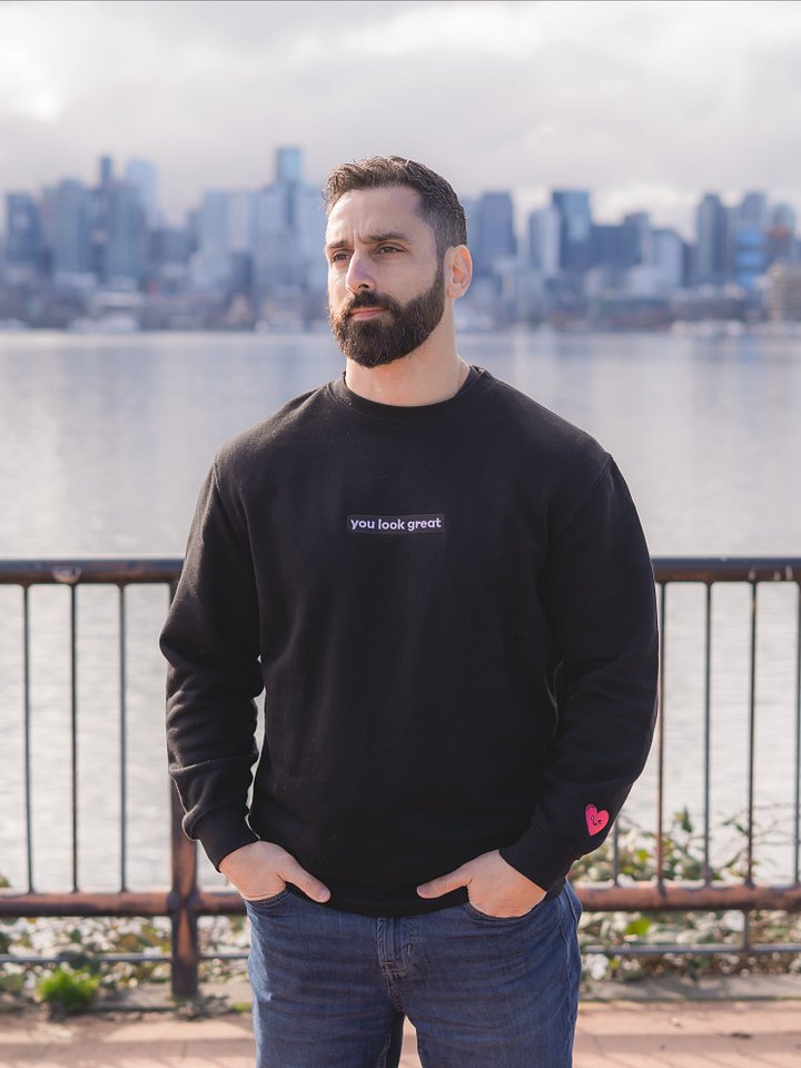 Simple Stitches with Extra Love Crew - Embroidered product image (2)