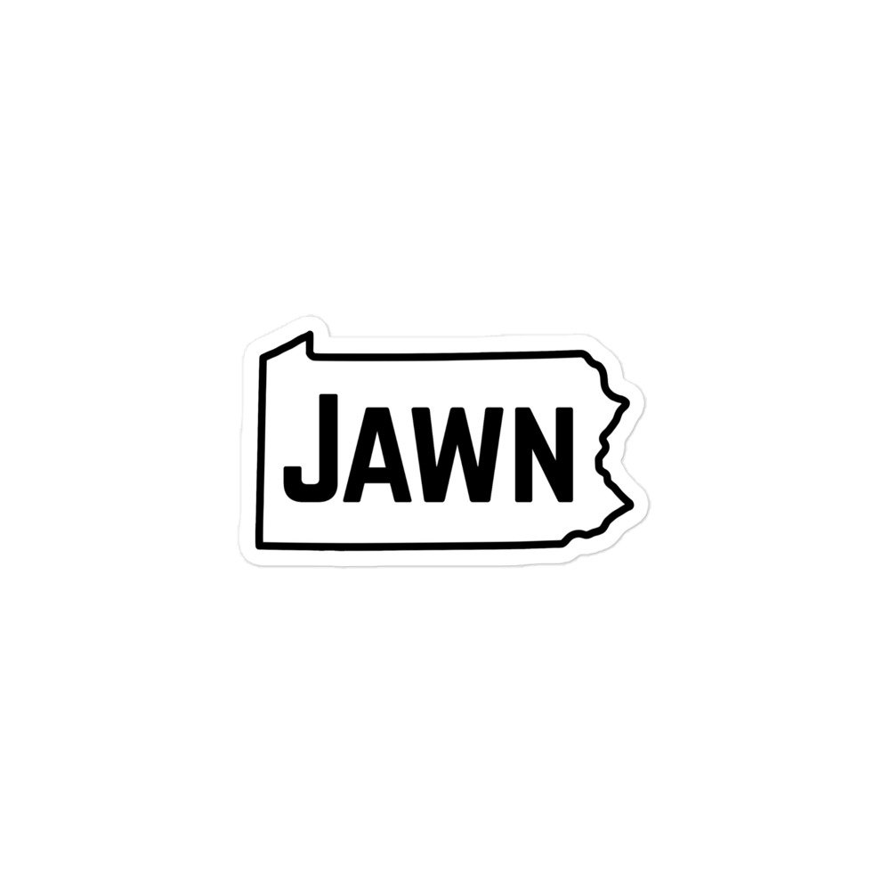 PA Jawn Sticker | Bubble-free application product image (1)