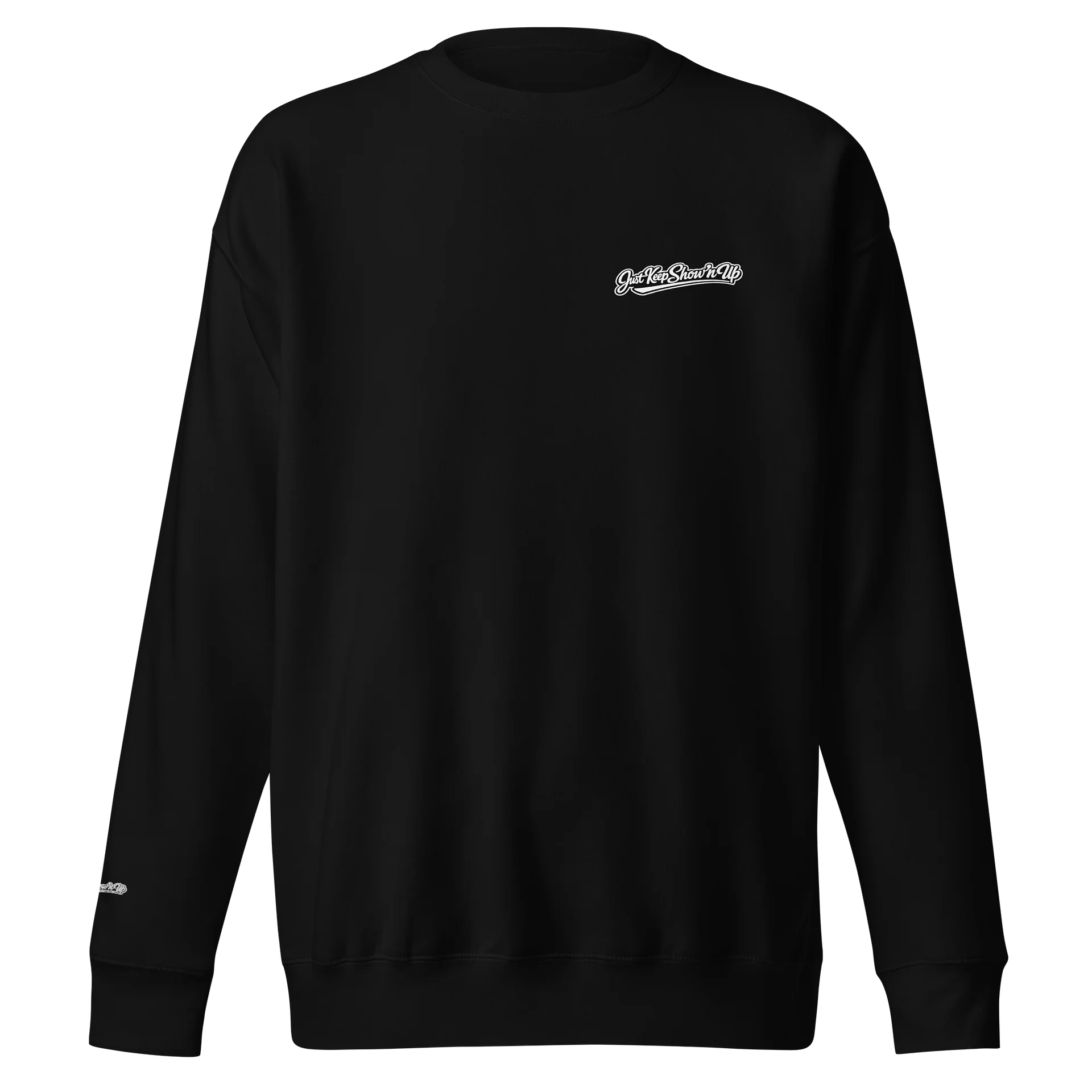 Just Keep Show’n Up Podcast Signature Series Crew Neck product image (1)