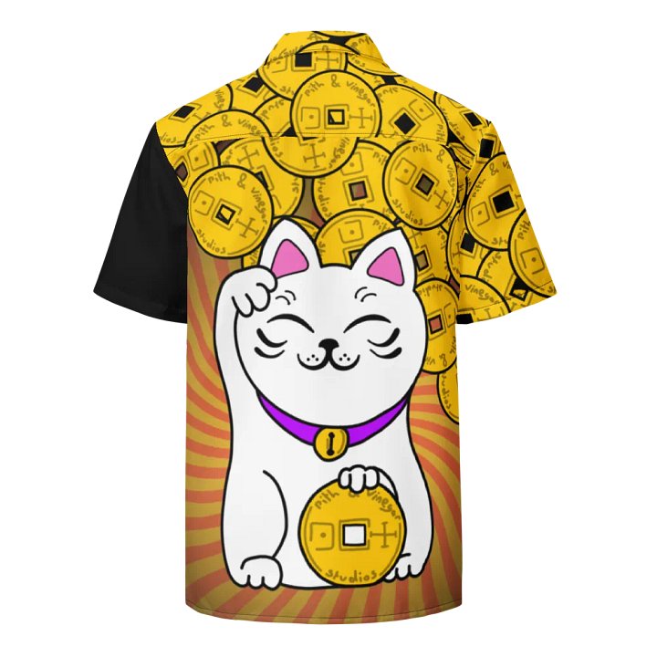 Maneki neko shirt product image (2)