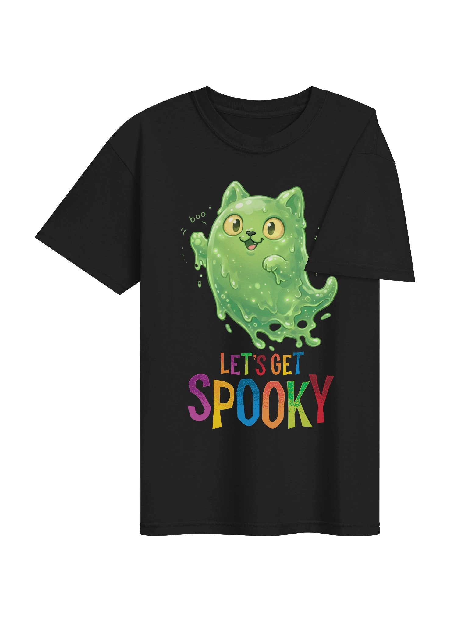 Let’s Get Spooky Ghost Slime Tee product image (7)
