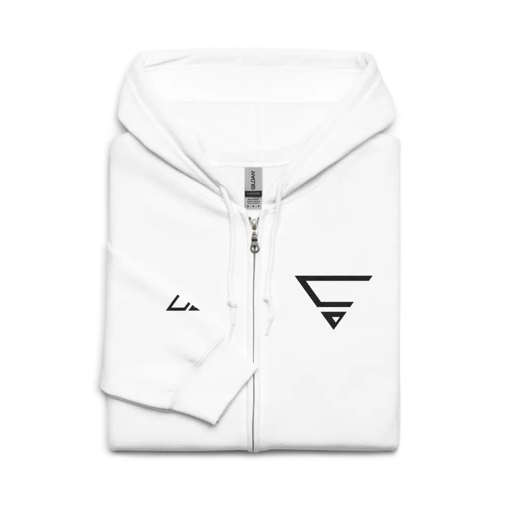 CraytoX Zip-Hoodie - White product image (10)