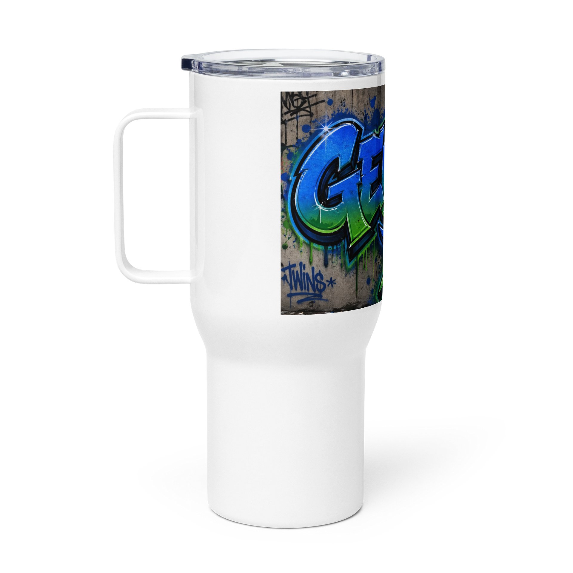 Urban Gemini Graffiti Travel Mug product image (1)