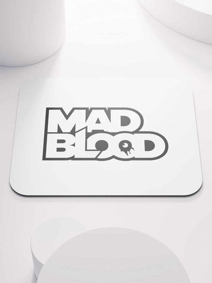 Mad Blood B & W Mouse Pad product image (1)