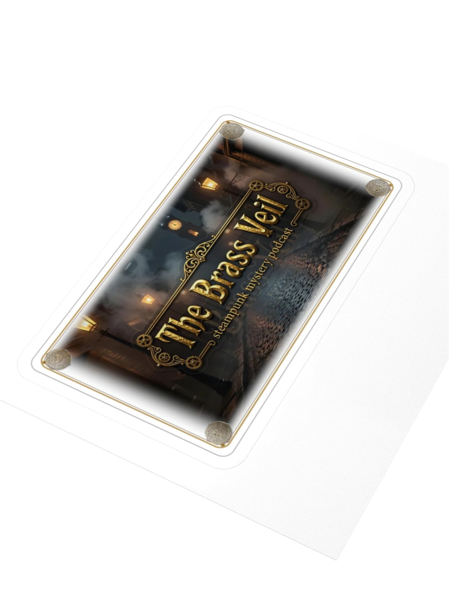 The Brass Veil — Title Sticker product image (3)