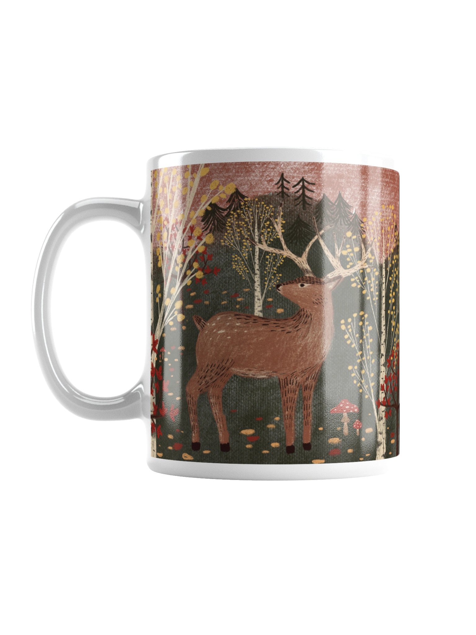 the forest deer mug product image (1)