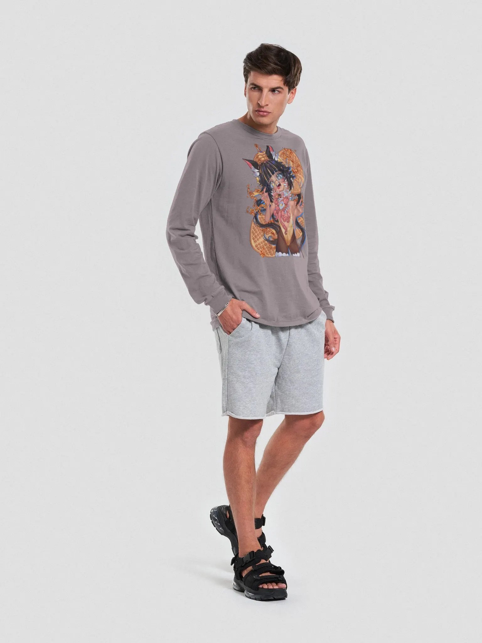 Waffle Monster Long Shirt product image (60)