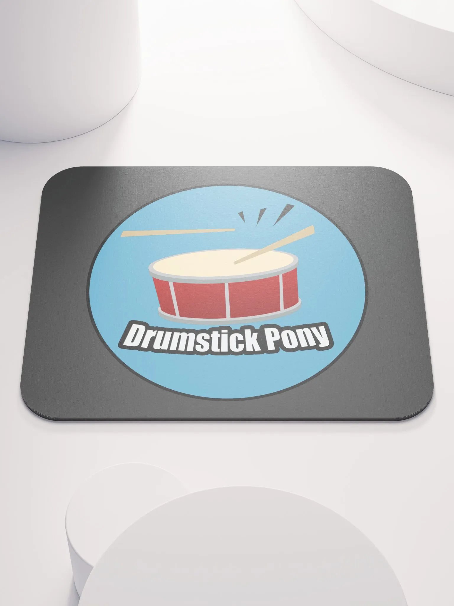 Drumstick Pony Logo Mouse Pad product image (6)