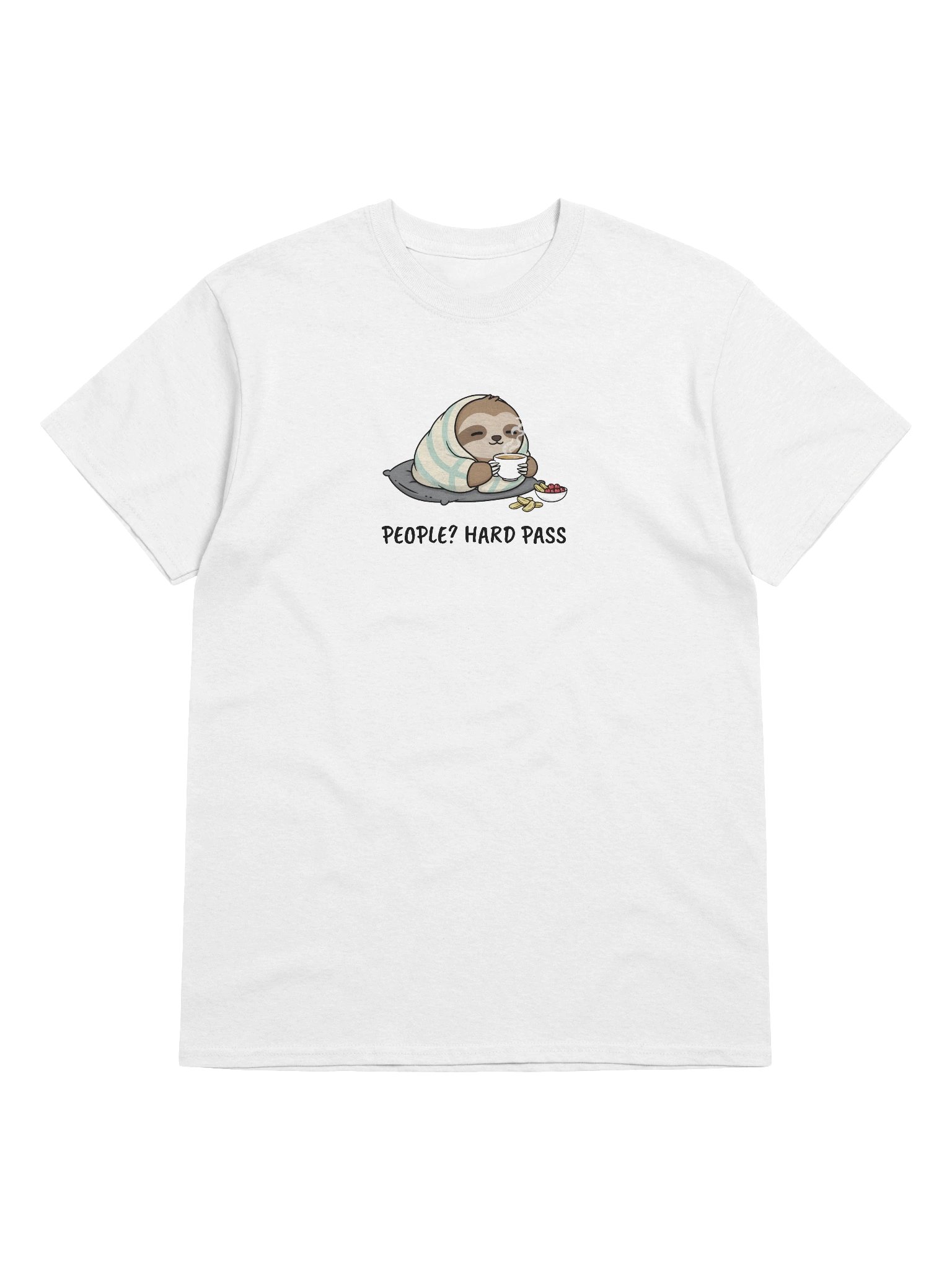 People? Hard pass unisex T-shirt product image (13)
