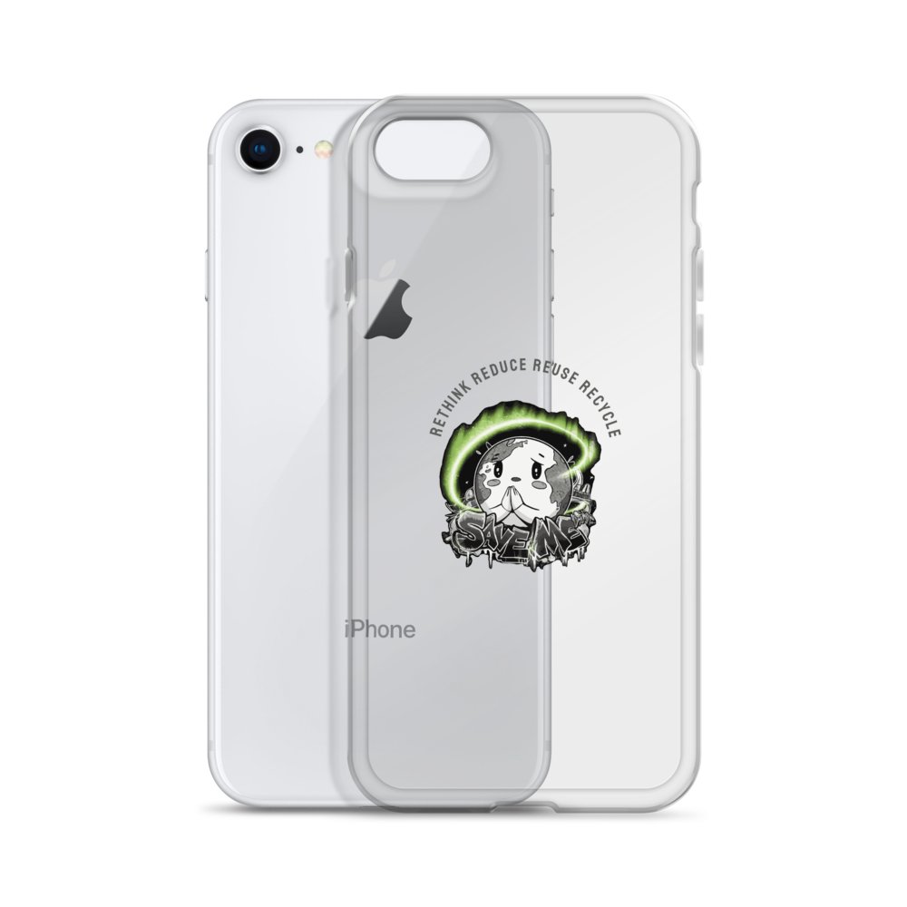 Save Me Clear iPhone® Case | Protect Your Phone & the Planet product image (43)