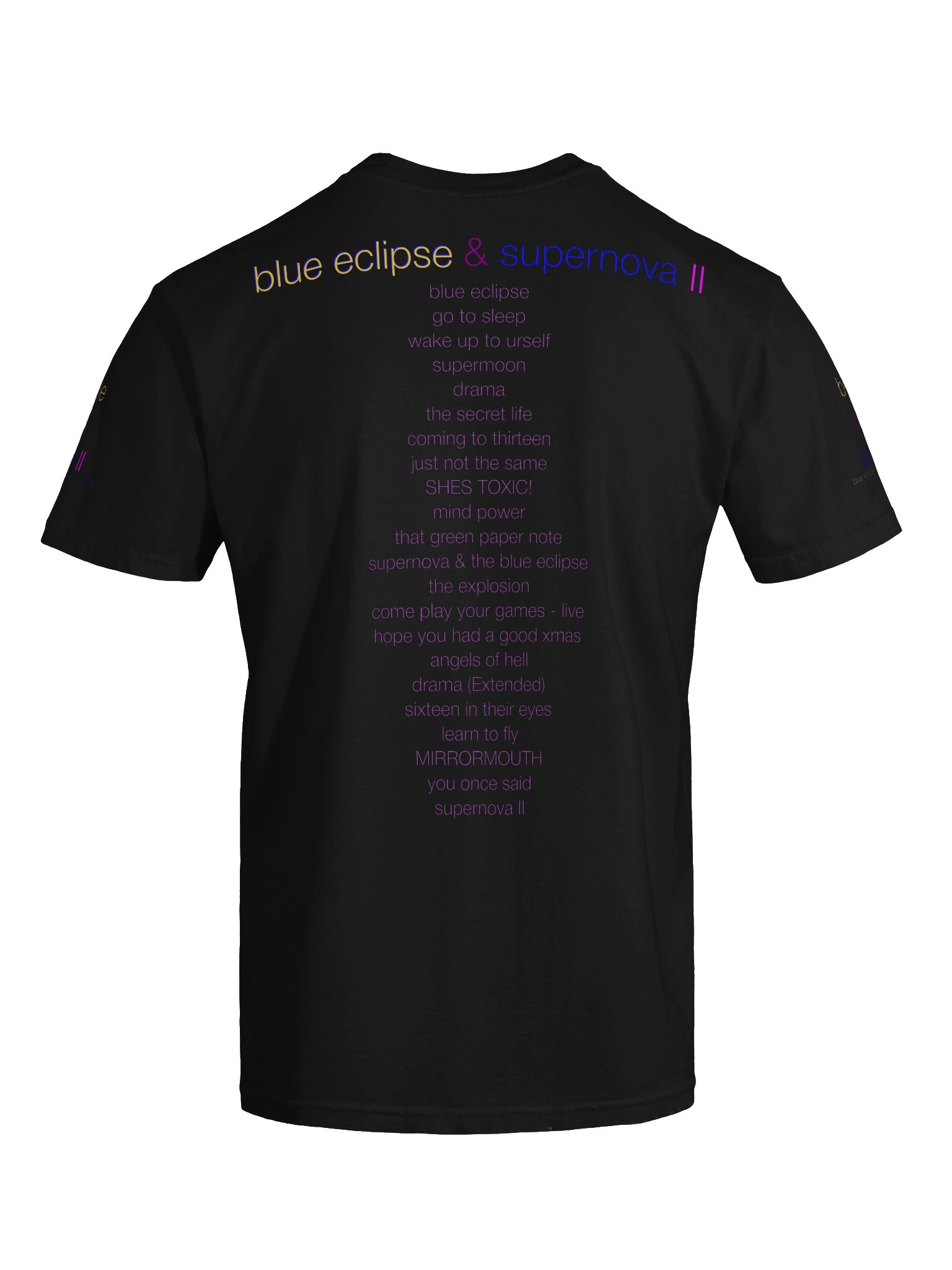 blue eclipse & supernova II - Standard T-Shirt product image (33)