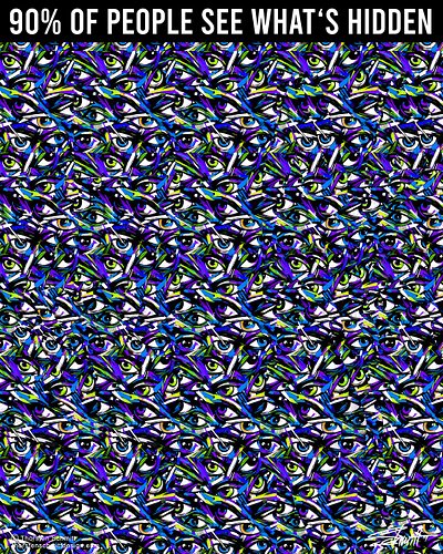 Not hard to catch. What's hidden in this image ?