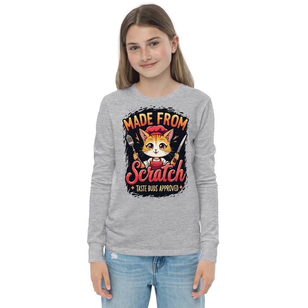 Made From Scratch Youth Long Sleeve Tee product image (4)