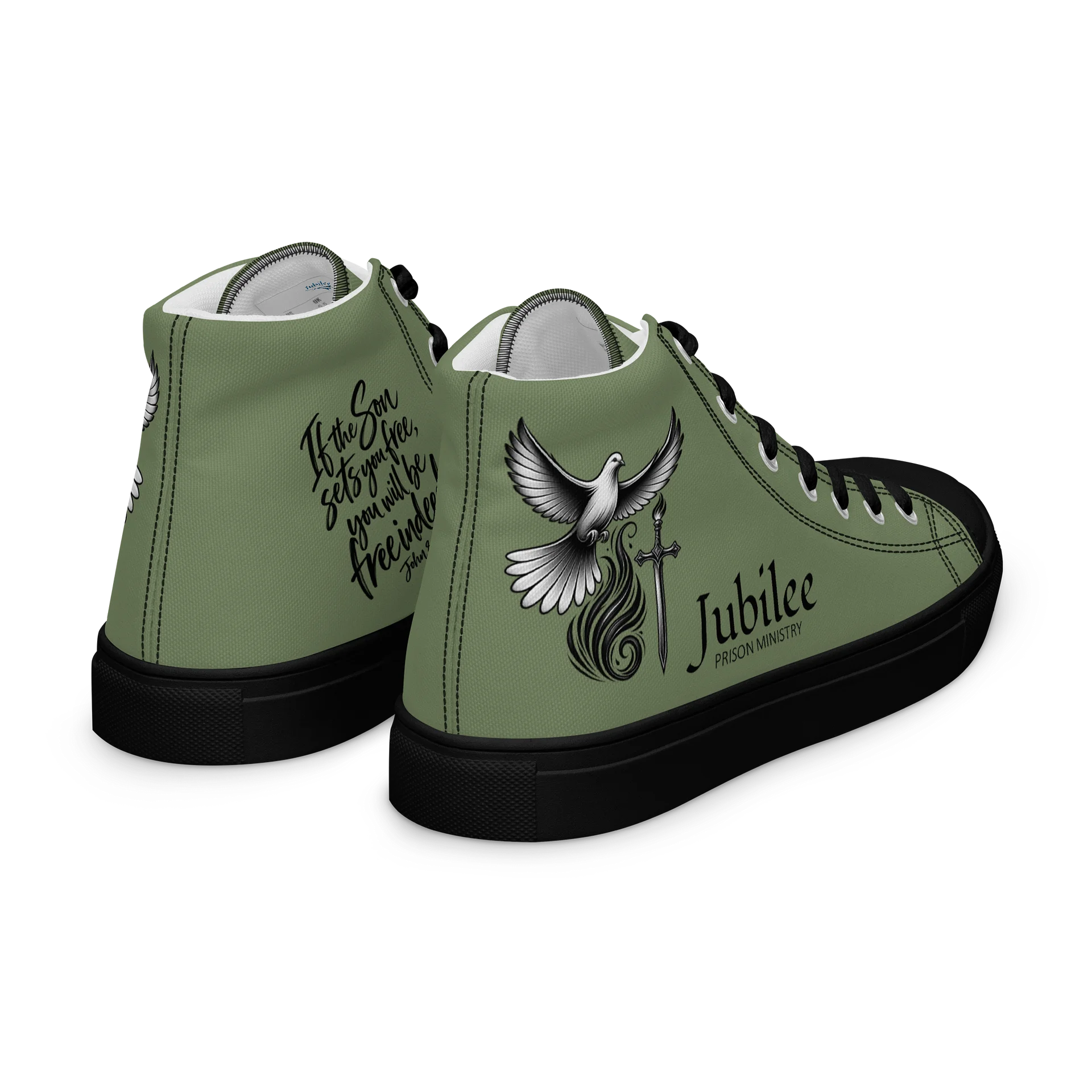 Men's Jubilee High-tops - Green product image (7)