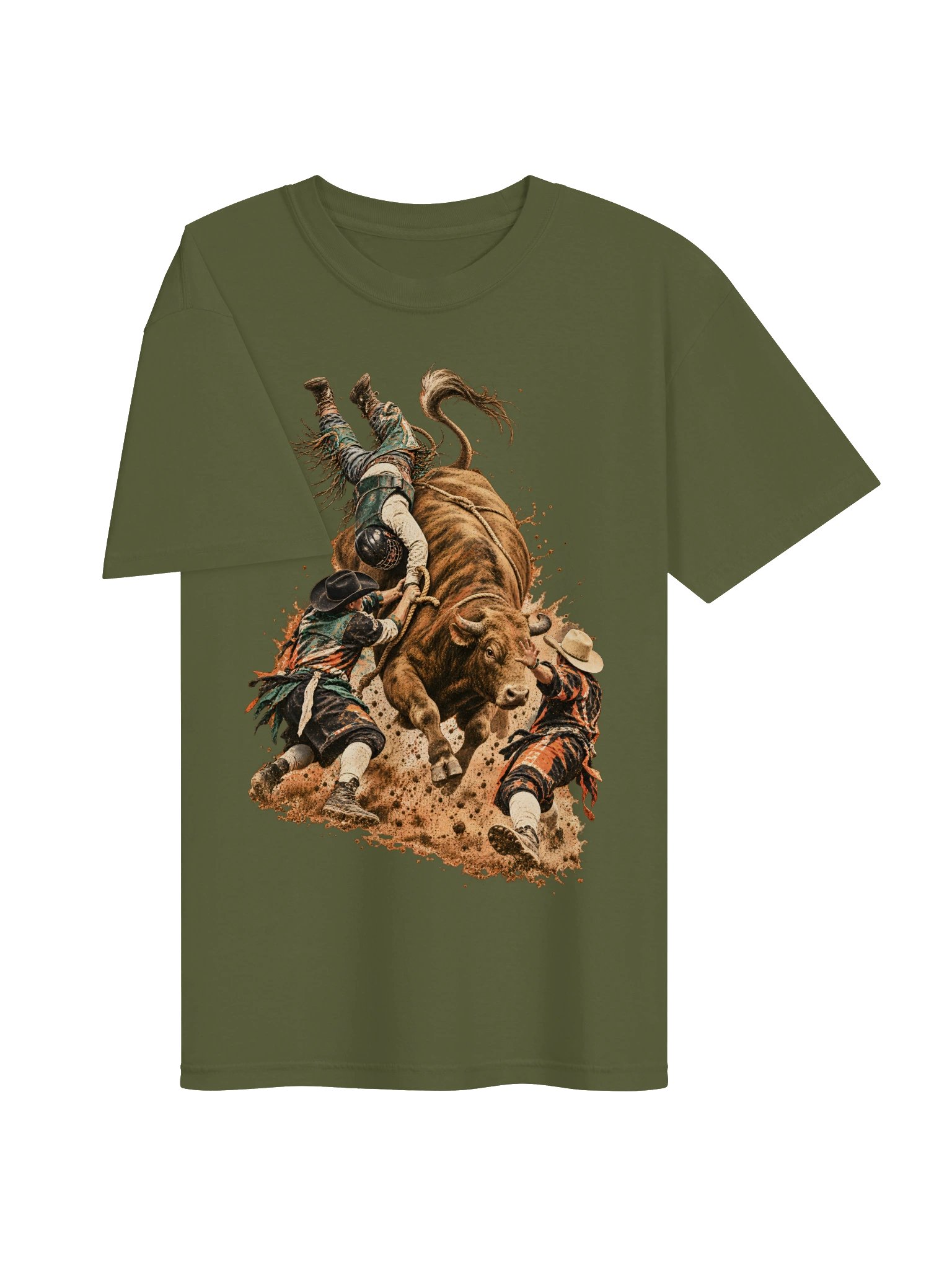 Rodeo Bullfighter Shirt — Run Toward the Wreck | Broken Roughstock™ product image (4)