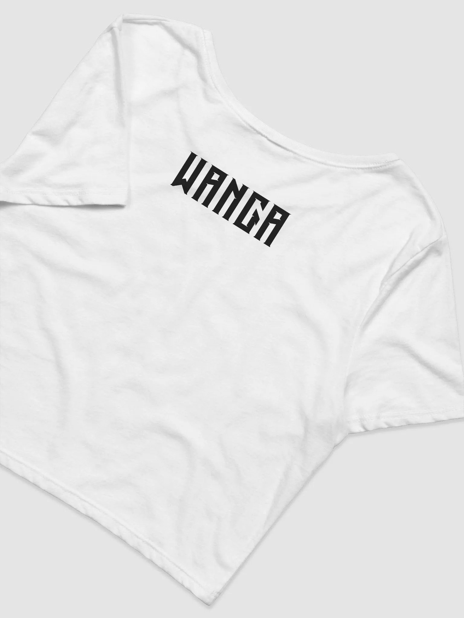 Crop top blanc avec le vèvè d’Erzulie Dantor product image (5)