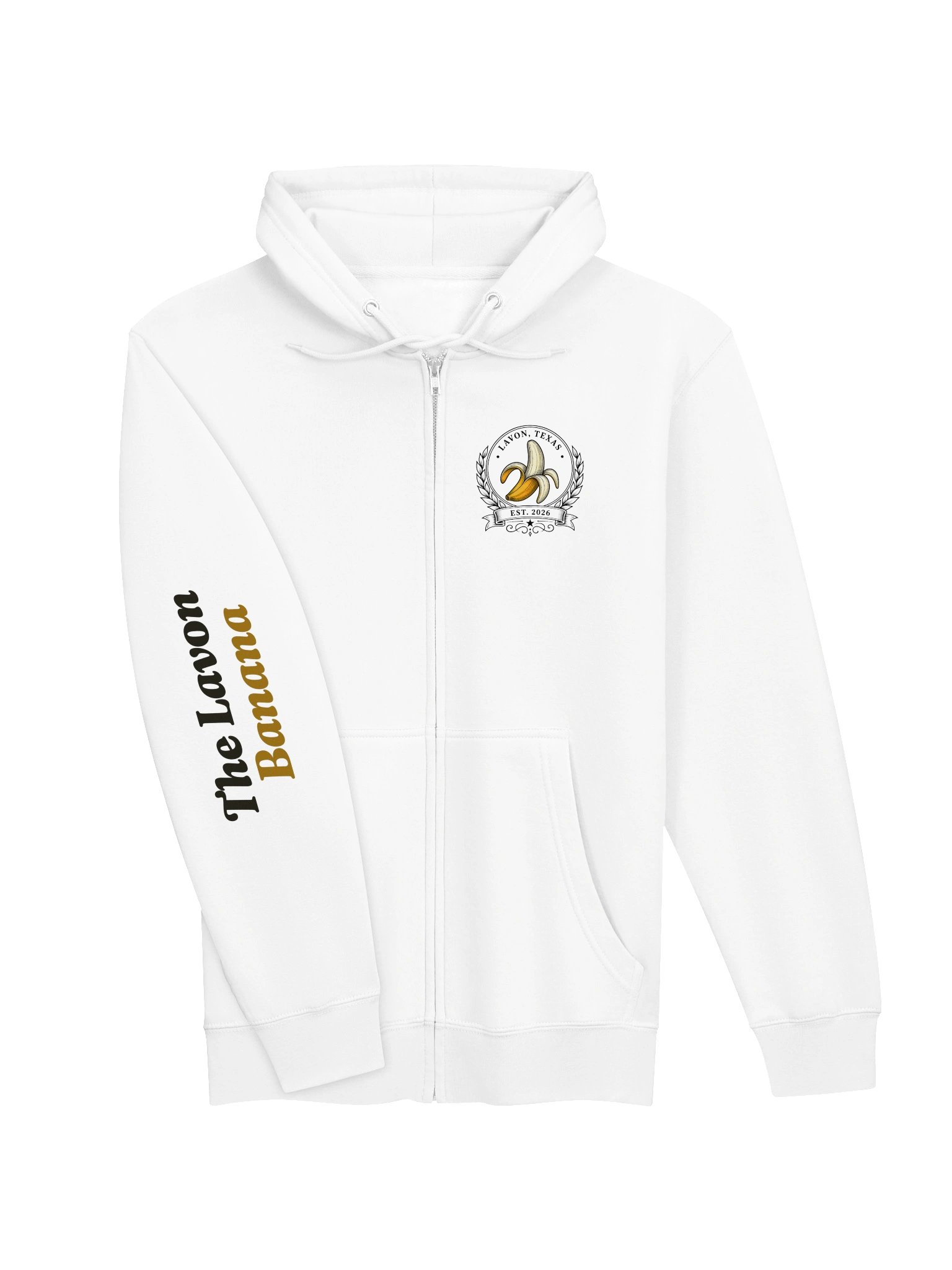 The Lavon Banana Zip Hoodie product image (3)