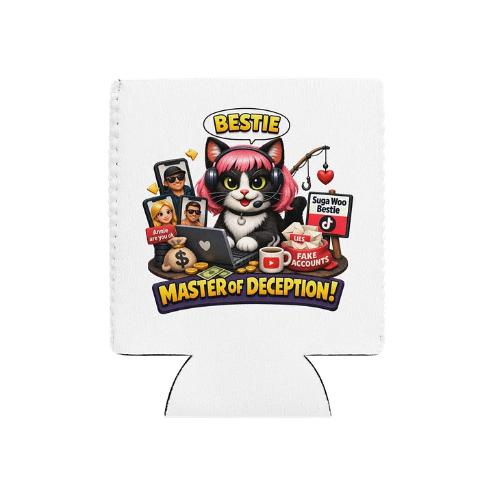 ''Master of Deception'' Coozie Can Cooler product image (2)