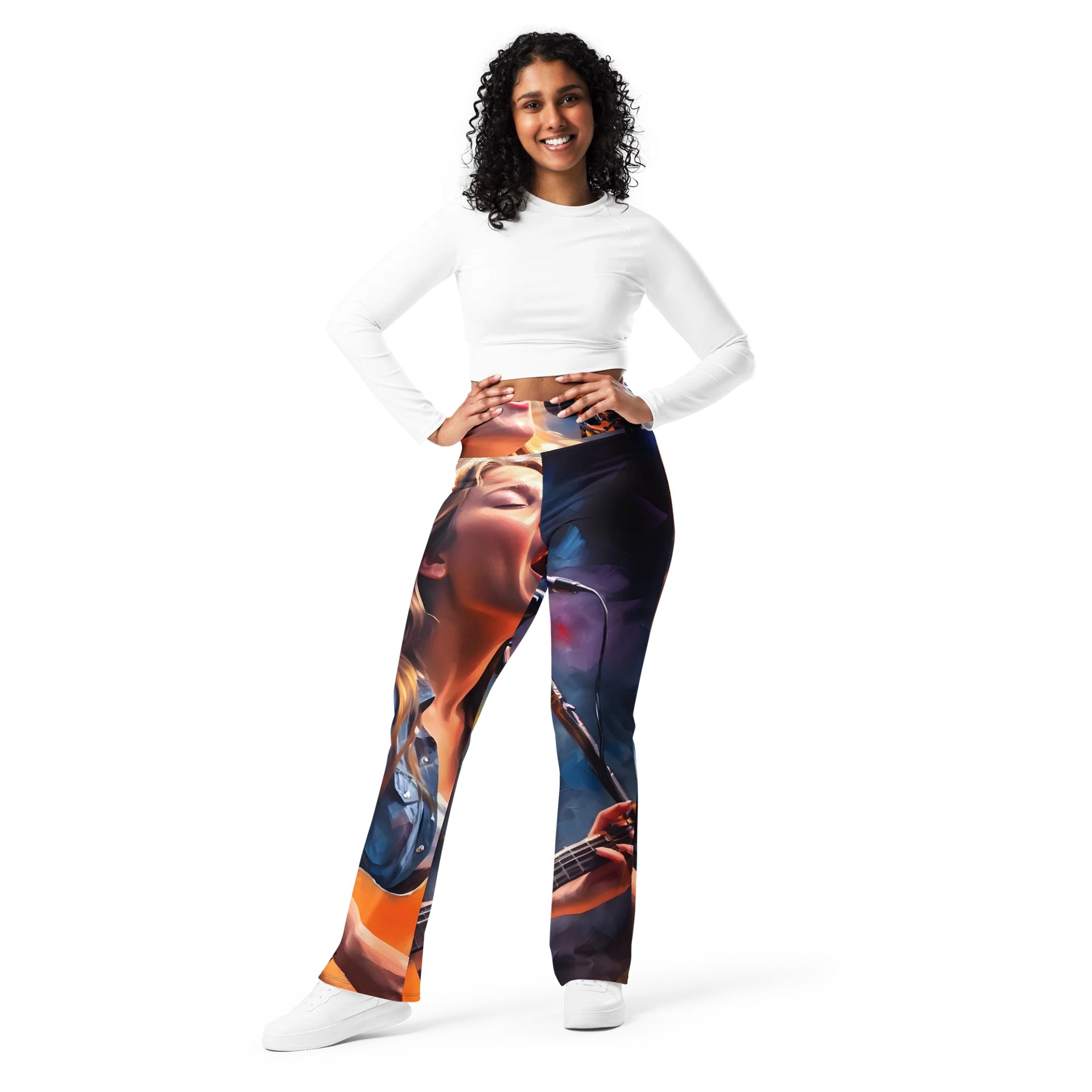 'Impossible Dream' EcoChic Flare Leggings product image (10)