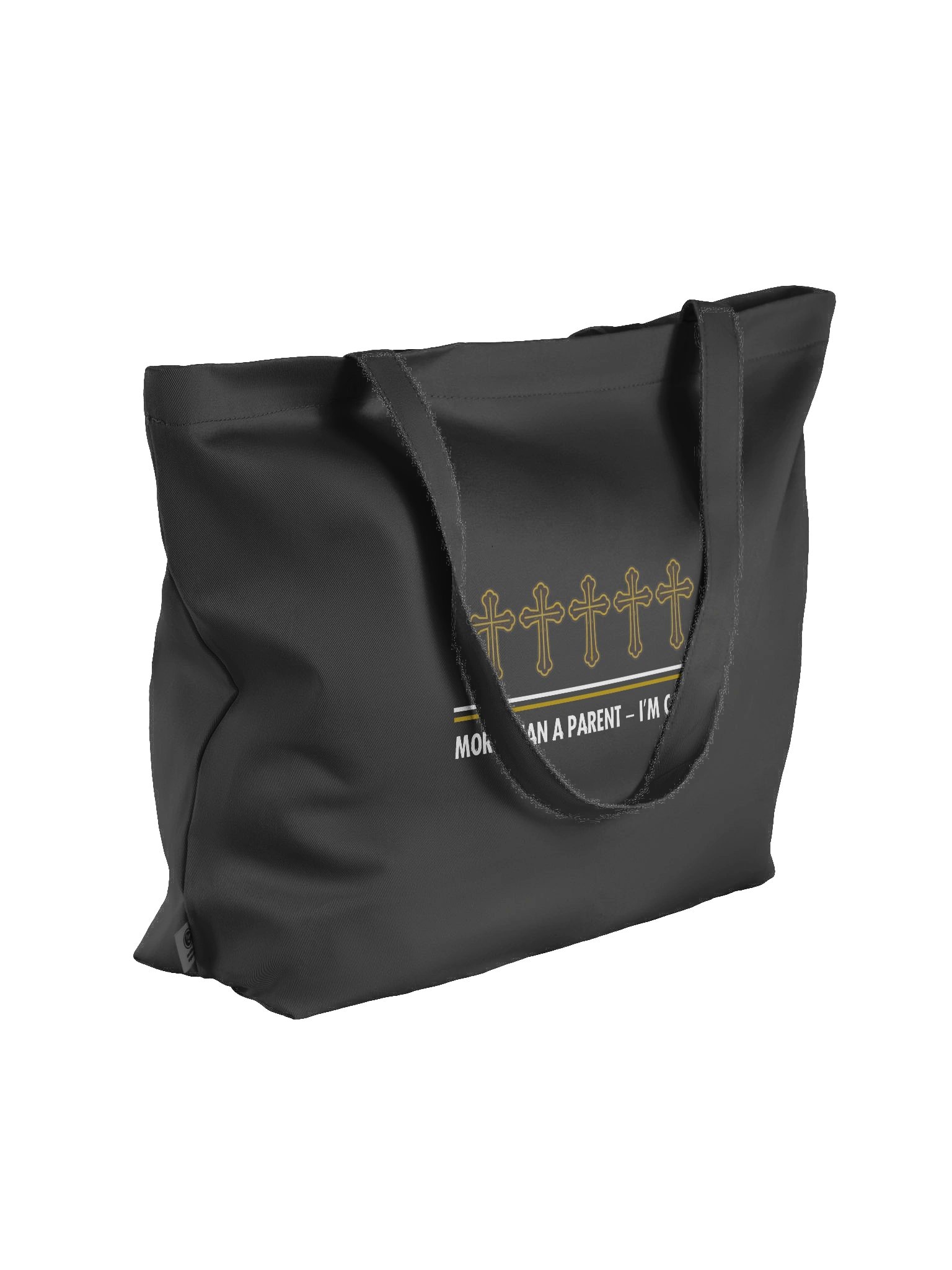 More Than A Parent - I Am Called | Christian Parents Organic Tote Bag | Faith-Based Gift for Christian parents product image (3)