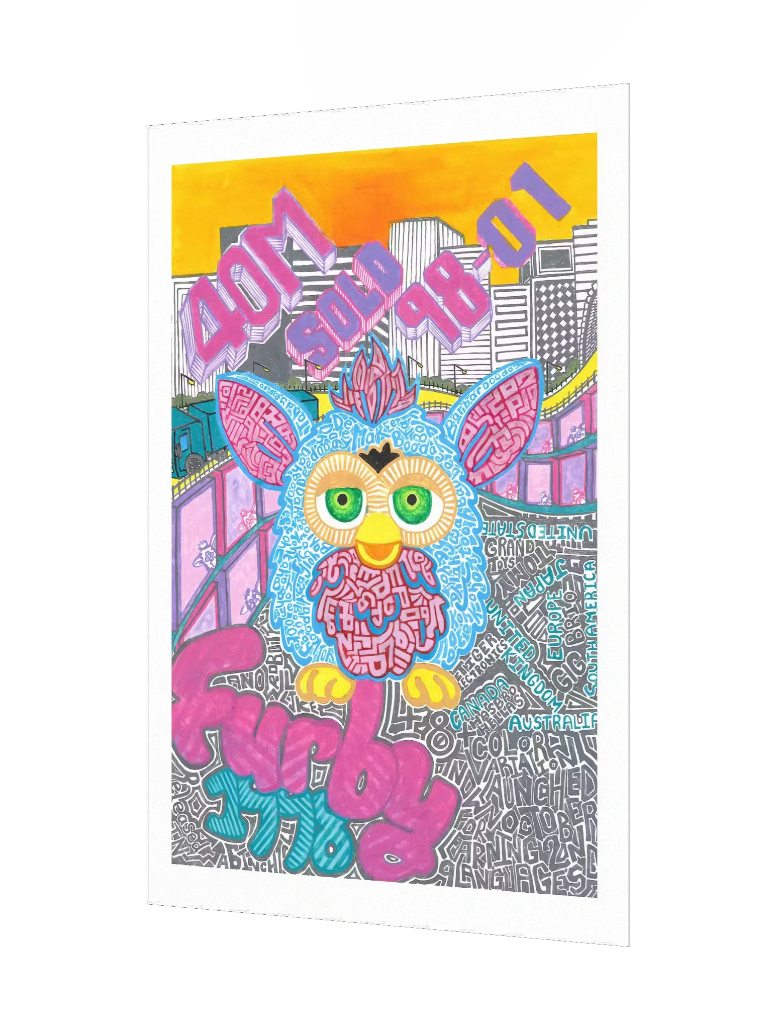 Furby Madness (Matte Poster Print) product image (3)