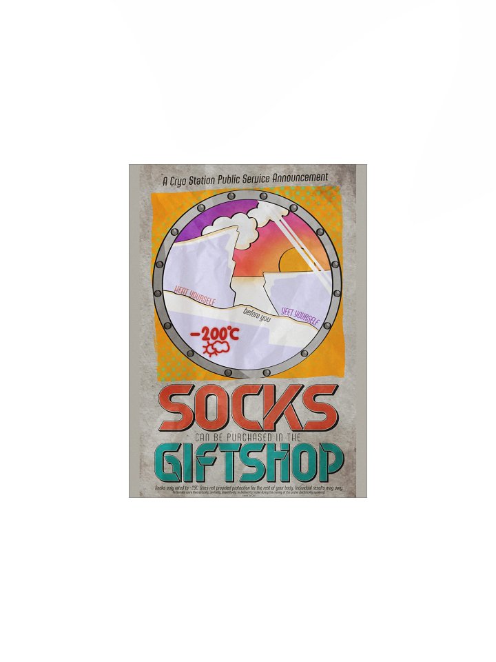 Socks in the Gift Shop Poster product image (2)