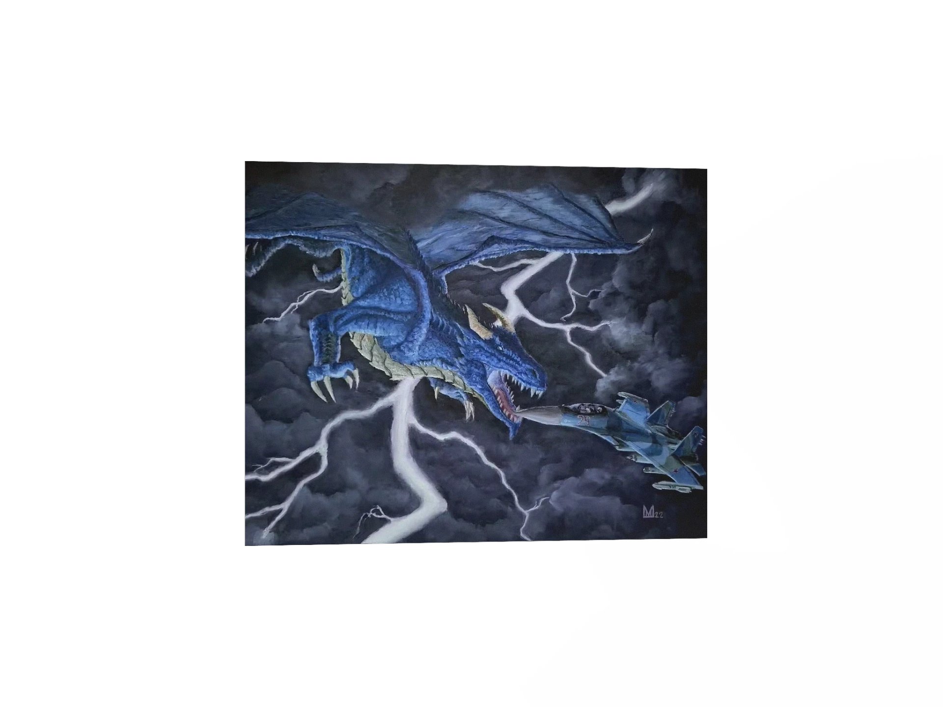 Dragon's Wrath - Premium Matte Paper Print product image (4)